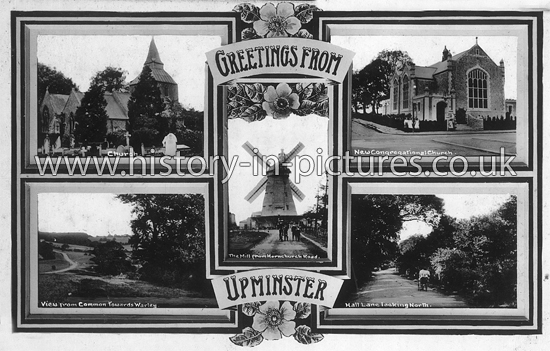 Greetings From Upminster, Essex. c.1915